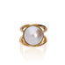 Anillo “MOON” Media Perla